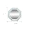 Homeroots 28" Silver Octagon Glass Framed Accent Mirror 484994 - alternate 3