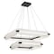Euf Neoness, Chandelier, 8-Light, 34", Matte Black, Clear Glass 50054-022 - alternate 4