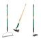 Union Tools 14-Tine Bow Rake, Warren Hoe and Hoe, 3-Piece Flowerbed Set 10000-07598 - alternate 1