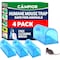 Campior Humane Mouse Trap, Large, No-Kill, Pet Safe, Easy Clean, No-Touch Release, Blue, 4PK CMPMU7BLS4 - alternate 1