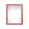 Homeroots 12" x 18" Red Solid Wood Hanging Picture Frame 380374 - alternate 3