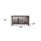 Homeroots 65in Dark Brown Solid Wood Enclosed and Open Storage TV Stand 285213 - alternate 4