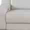 Homeroots 103" Light Gray Italian Leather Reclining USB Sofa 632872 - alternate 8