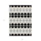 Homeroots 9' X 12' Black Ivory And Beige Geometric Washable Indoor Outdoor Area Rug 597876 - alternate 5