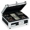 Vaultz CashBox, Black, Plastic, 2-3/8inH, 9-1/4inW IDEVZ01002 - alternate 1