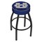 Holland Bar Stool Co 30" 4" Utah State Cushion Seat, Blk Wrinkle Base Swivel Bar Stool L8B130UtahSt - alternate 1