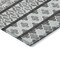 Homeroots 9' X 12' Gray Charcoal And Silver Quatrefoil Washable Indoor Outdoor Area Rug 583226 - alternate 4