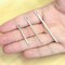 Neiko Cotter Zinc Plated Steel Clips, 555 Piece, Holds Pins or Castle Nuts in Place 50454A - alternate 3