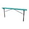Leisure Craft Bench w/o Back, Ingroud Mount, 8ft., Teal B8XPIG-TEAL - alternate 1