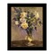Homeroots Evening Vase Black Framed Print Wall Art 530147 - alternate 1