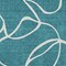 Homeroots 10' X 14' Teal Blue And Ivory Abstract Washable Indoor Outdoor Area Rug 597528 - alternate 6