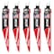 Milwaukee Tool 6 in. 6 TPI SAWZALL THE WRECKER with NITRUS CARBIDE Multi-Material Reciprocating Saw Blade (5 pk) 48-00-5571 - alternate 1