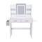 Homeroots 28" White Wood Lighted Two Drawer Dresser 714262 - alternate 1
