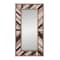 Homeroots 71" Ivory and Gray Wood Framed Leaning Accent Mirror 415091 - alternate 1