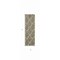 Homeroots 6' Charcoal And Beige Botanical Leaves Indoor Outdoor Runner Rug 564011 - alternate 8