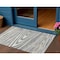 Homeroots 3' X 5' Gray Ivory And Beige Faux Bois Washable Indoor Outdoor Area Rug 614479 - alternate 1