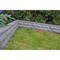 Good Ideas Garden Wizard 2 Foot Stone Landscape Border Wall - Dark Granite GW-STW024-DAR - alternate 6