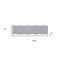 Homeroots 71" Gray Iron Folding Nine Panel Screen Room Divider 370387 - alternate 5