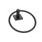 Paradise Bathworks Avalon, Towel Ring, Matte Black 68020 - alternate 4