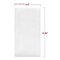 Smarty Had A Party White Linen-Like Premium Paper Buffet Napkins (288 Napkins), 288PK 913272-CASE - alternate 6