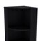 Homeroots 71in Black Wood Corner Bar Cabinet 552282 - alternate 7