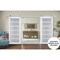 Sartodoors Sturdy Double Barn Door White Solid Core Modern Interior VEREGIO7602DB-S-WS-36 - alternate 1