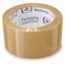 Zoro Select Packing Tape, 1.6 mil Thick, 1.9 in W x 110 yd L, 3 in Core Dia., Tan, 36 PK 1399369 - alternate 1