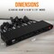 Pyle 19 Outlet 1U 19 in Rackmount PDU Power Distribution Supply Center Conditioner Strip Unit Surge PCO865 - alternate 3