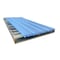 Falken Design Polyester White Ribbed Metal Roof Panel 38in x 96in x 29 GA - Durable and Weather-Resistant Rib-Metal-RP-Polyester White-29 GA-3896 - alternate 4