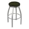 Holland Bar Stool Co 802 Misha Stainless Steel 36in Swivel Bar Stool with Canter Pine Seat 80236SS010 - alternate 1