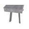 Homeroots 47" Gray With Three Drawers 283504 - alternate 3