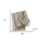 Homeroots Multi Colored Striped Design Turkish Beach Blanket 401825 - alternate 4