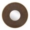 Homeroots 32" Brown And Gold Round Wood And Metal Framed Accent Mirror 485112 - alternate 4