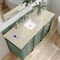 James Martin Vanities Brittany 60" Single Vanity, Smokey Celadon, w/ 3 CM Tajnar Eclos Top w/FreePower Wireless Charger 650-V60S-SC-FTJR - alternate 5