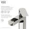 Vigo Ileana Single Handle Single-Hole Bathroom Faucet in Brushed Nickel VG01042BN - alternate 6