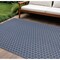 Homeroots 9' X 12' Blue And Beige Geometric Indoor Outdoor Area Rug 556316 - alternate 5