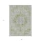 Homeroots 3' X 5' Olive Green Floral Medallion Washable Indoor Outdoor Area Rug 607908 - alternate 5