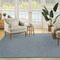 Homeroots 10' X 14' Aqua And Ivory Geometric Indoor Outdoor Area Rug 551544 - alternate 3