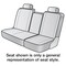 Dash Designs 2019-2025 RAM 1500 - 2ND ROW BENCH CUSTOM SEAT COVERS K373-03-0STN - alternate 2