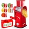 Nutrichef 5 in 1 Cheese Grater & Shredder NCCHS5BLDRD - alternate 1
