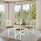 Whitewood Industries Rectangular Extension Dining Table W/ 4 Chairs, 36 in W, 30.1 in L, 48 in H, Parawood, 5 K79-36RXT-23B-C2-4 - alternate 3