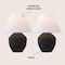 Jonathan Y Ralf 20.5" Minimalist Scandinavian Resin/Iron LED Table Lamp, Matte Black, 2PK JYL5604A-SET2 - alternate 4