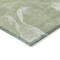 Homeroots 8' X 10' Artichoke Green Fern Green And Ivory Abstract Washable Indoor Outdoor Area Rug 587461 - alternate 5