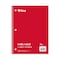 C-Line Products 8-1/2" x 10-1/2" Red Wide Ruled 1-Subject Spiral Notebook, 1/EA, 24EA/CT 22044-CT - alternate 1