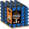 Xpose Safety Parking Block, Rubber, 4 in Height, 72 in Length, Black/Blue, Half Pallet (24 pk) PBSB-6-HP24-X - alternate 1