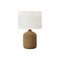 Monarch Specialties Lighting, 23''h, Table Lamp, Brown Rattan, Beige Shade, Modern I 9769 - alternate 3