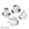 B & K 3/4 in. FIP each X 3/4 in. D FIP 3/4 in. D FIP Galvanized Malleable Iron Side Out Tee 311USOT-34 - alternate 4