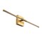 Jonathan Y McKenna 28" Modern Minimalist Adjustable Dimmable Integrated LED Metal Wall Sconce, Brass Gold JYL7041B - alternate 10