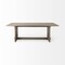 Homeroots 84" Taupe Dining Table 397608 - alternate 1