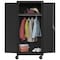 Sandusky Lee Solid Door Storage Cabinet, 36 in W, 78 in H, 24 in D, Black TAWR362472-09 - alternate 5